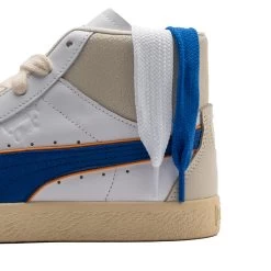 Rhuigi X Puma Clyde Mid BBall - White/Blue -Fashion clothing Sneaker Politics PUMA SUMMER23 131 114095 7 26c62916 c665 422b a47f 45a6556f910b