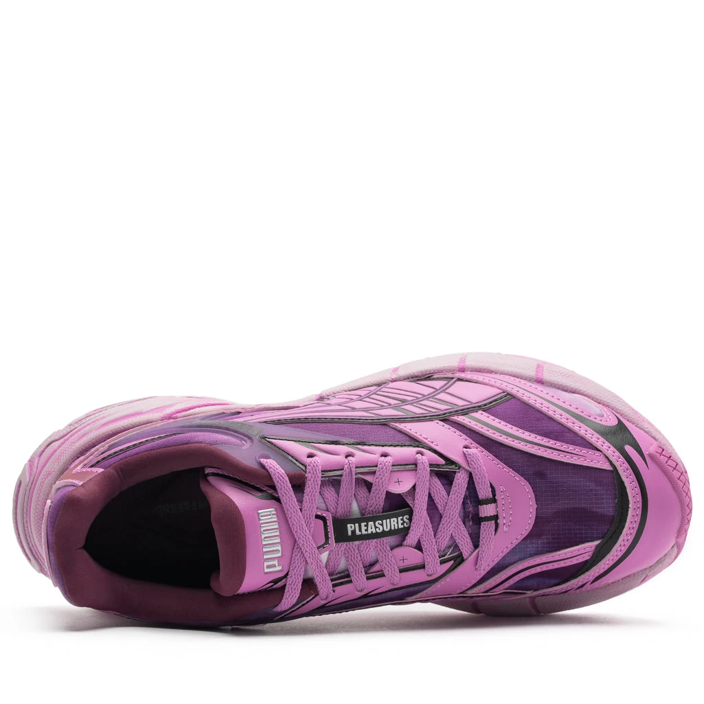 Puma X Pleasures Velophasis 'Overdye' - Grape Wine/Mauve Pop 6 Puma X Pleasures Velophasis 'Overdye' - Grape Wine/Mauve Pop - Image 4