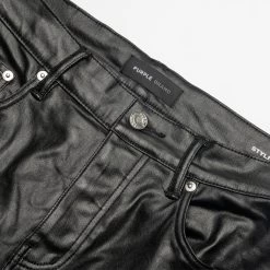 Purple Brand Patent Film Flare Cargo Pant - Black -Fashion clothing Sneaker Politics PURPLE AUGUST23 131 114906 2 b91e02a9 834a 4e57 939e feb48f4f5c4b