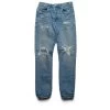 Purple Brand Straight Slim Vintage Blowout Jean - Light Indigo