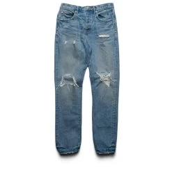 Purple Brand Straight Slim Vintage Blowout Jean - Light Indigo