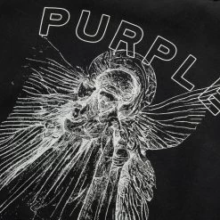 Purple Brand Outrider Tee - Black -Fashion clothing Sneaker Politics PURPLE AUGUST23 131 114910 2 cc91a807 5481 465e 8c1e e2c18171c418