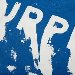 Purple Brand Painted Wordmark Tee - Blue 8 Purple Brand Painted Wordmark Tee - Blue -Fashion clothing Sneaker Politics PURPLE SEPTEMBER23 131 114922 3