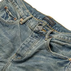 Purple Brand Flare Jean - Vintage Indigo Destroy Boot -Fashion clothing Sneaker Politics PURPLE SUMMER23 131 112440 2