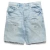 Purple Brand Relaxed Fit Quilted Denim Short - Destroy Pocket Light Indigo 1 Purple Brand Relaxed Fit Quilted Denim Short - Destroy Pocket Light Indigo -Fashion clothing Sneaker Politics PURPLE SUMMER23 131 112442 1
