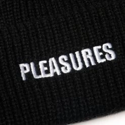Pleasures Everyday Beanie - Black -Fashion clothing Sneaker Politics Pleasures BlackBeanie 131 113705 WB 2