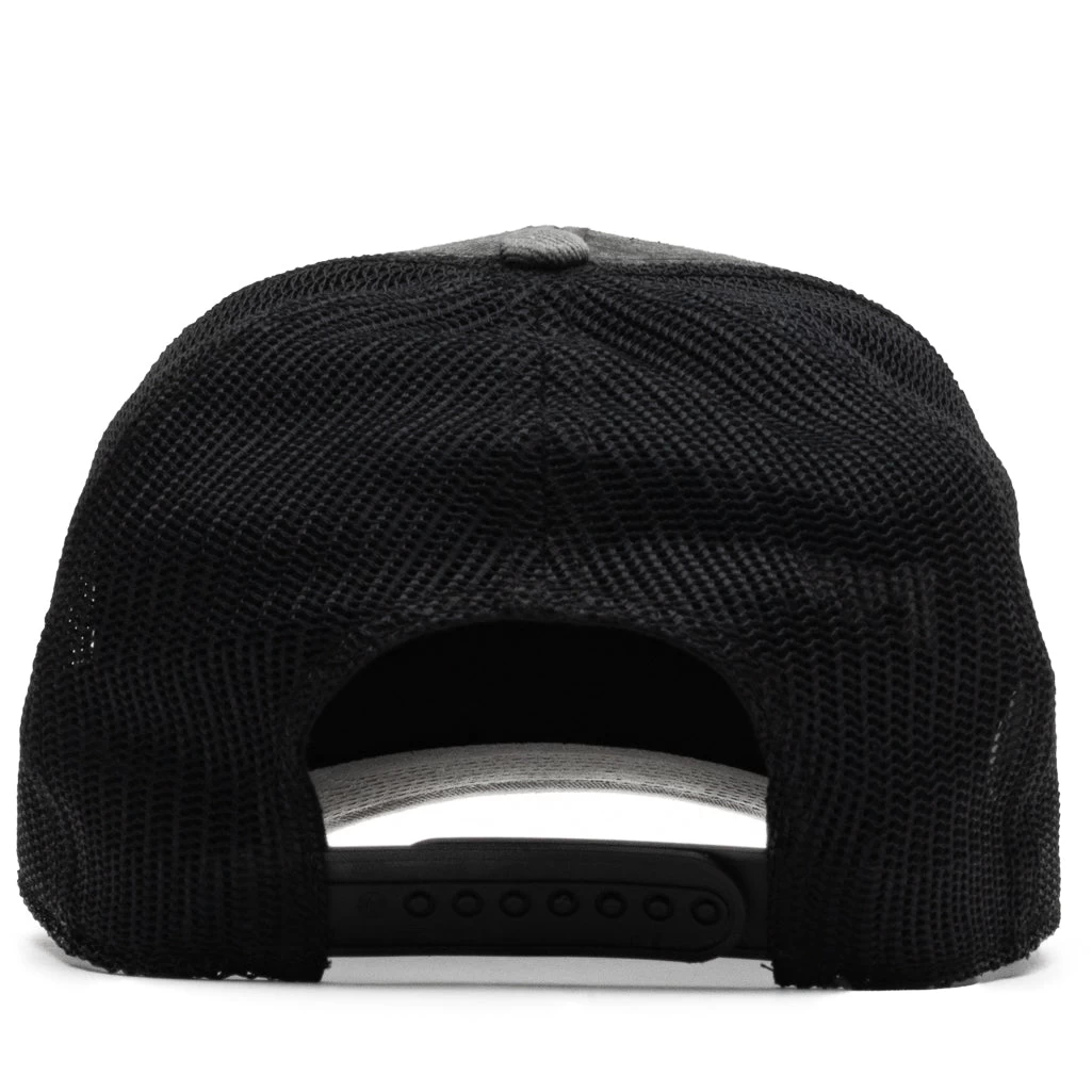 Politics X 47 Brand Busy Being Nice Trucker Hat - Black 5 Politics X 47 Brand Busy Being Nice Trucker Hat - Black - Image 3