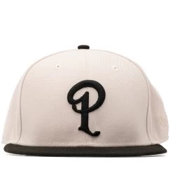 Politics X New Era 59FIFTY Fitted Hat - Cement/Black
