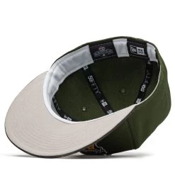 New Era X Politics Roswell Rockets 59FIFTY Fitted Hat - Olive/Pewter 13 New Era X Politics Roswell Rockets 59FIFTY Fitted Hat - Olive/Pewter -Fashion clothing Sneaker Politics Politics FittedFriadyRockets 131 113073 WB 6