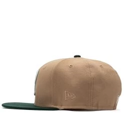 Politics X New Era 59FIFTY Fitted Hat - Beige/Green 11 Politics X New Era 59FIFTY Fitted Hat - Beige/Green -Fashion clothing Sneaker Politics Politics HatBrwn Green 131 113075 WB 4