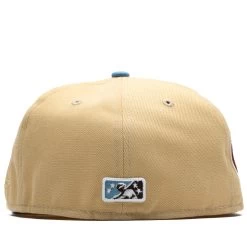 New Era X Politics Augusta GreenJackets 59FIFTY Fitted Hat - Sand/Sky Blue 12 New Era X Politics Augusta GreenJackets 59FIFTY Fitted Hat - Sand/Sky Blue -Fashion clothing Sneaker Politics Politics NewEraGodfatherofSoul 131 113076 WB 4