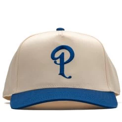 Politics A-Frame Snapback Hat - Royal/Natural