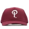 Politics A-Frame Snapback Hat - Maroon 1 Politics A-Frame Snapback Hat - Maroon -Fashion clothing Sneaker Politics Politics OttoMaroonHat 131 114034 WB 1