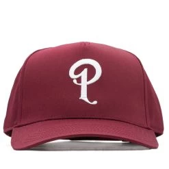 Politics A-Frame Snapback Hat - Maroon