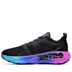 Puma Foreverrun Nitro Sunset - Black/Luminous Blue