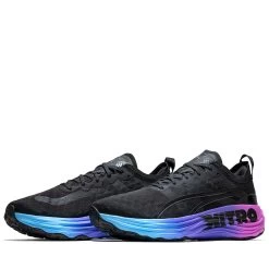 Puma Foreverrun Nitro Sunset - Black/Luminous Blue 11 Puma Foreverrun Nitro Sunset - Black/Luminous Blue -Fashion clothing Sneaker Politics PumaForeverRunNitroSUNSETBlack LuminousBlue 131 113830 WB 6