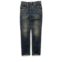 Purple Brand Mid Rise Straight Jean - Dark Dirty Indigo Vintage