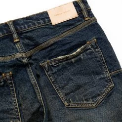 Purple Brand Mid Rise Straight Jean - Dark Dirty Indigo Vintage 7 Purple Brand Mid Rise Straight Jean - Dark Dirty Indigo Vintage -Fashion clothing Sneaker Politics PurpleDarkDirtyIndigoVintage 131 111469 P005 DDVA223 WB 2