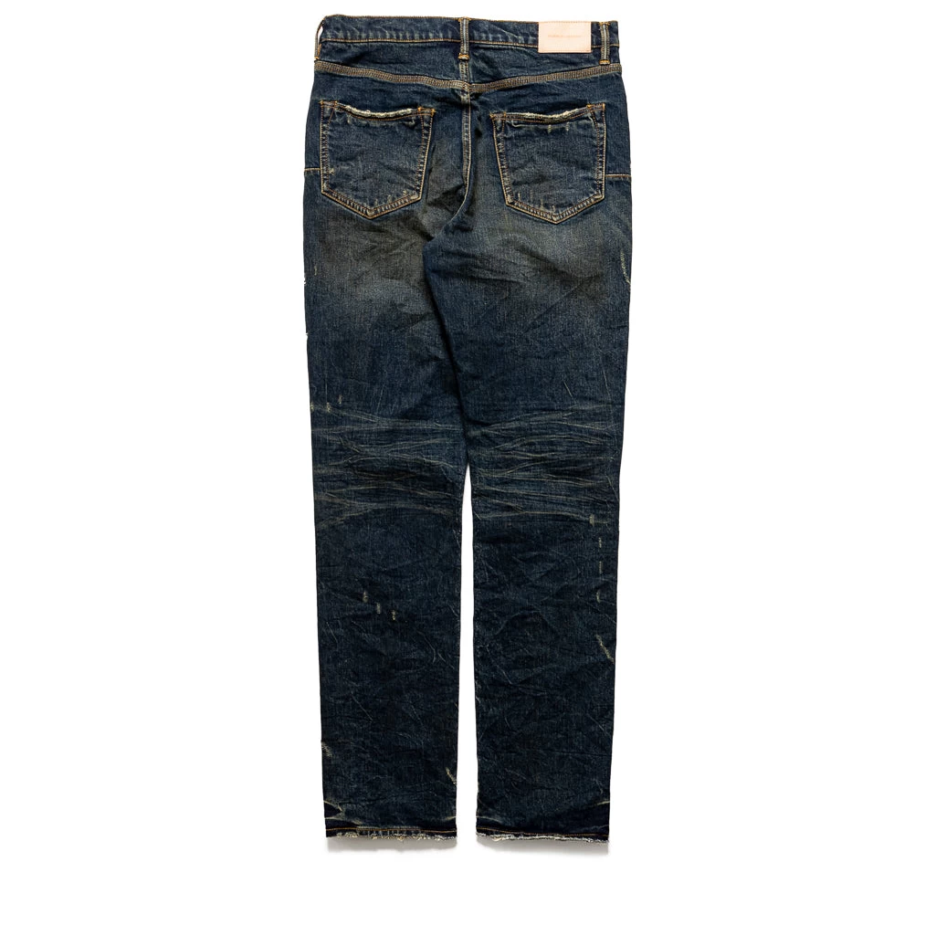 Purple Brand Mid Rise Straight Jean - Dark Dirty Indigo Vintage 4 Purple Brand Mid Rise Straight Jean - Dark Dirty Indigo Vintage - Image 2