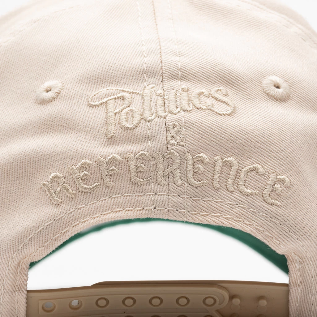 Politics X Reference Saints Pelicans Hat - Cream/Black 10 Politics X Reference Saints Pelicans Hat - Cream/Black - Image 8
