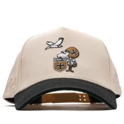 Politics X Reference Saints Pelicans Hat - Cream/Black