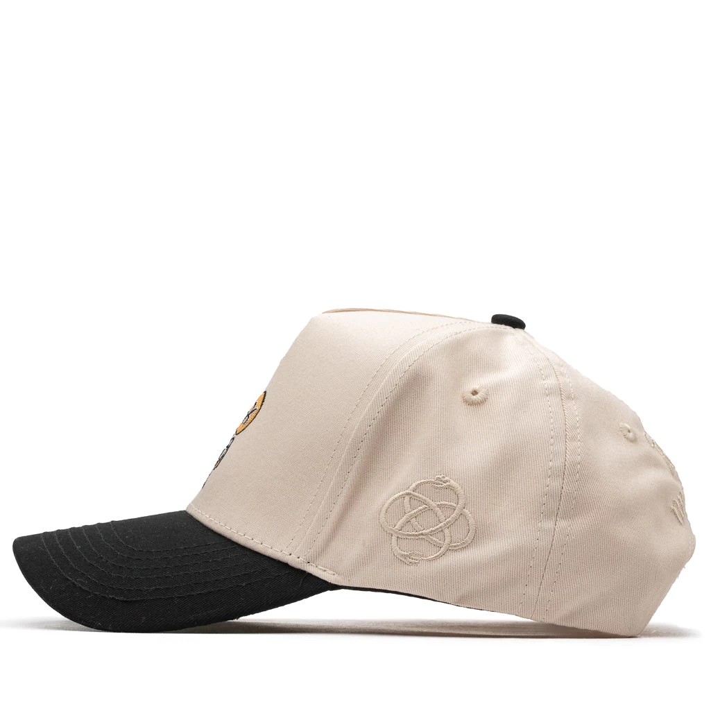 Politics X Reference Saints Pelicans Hat - Cream/Black 6 Politics X Reference Saints Pelicans Hat - Cream/Black - Image 4