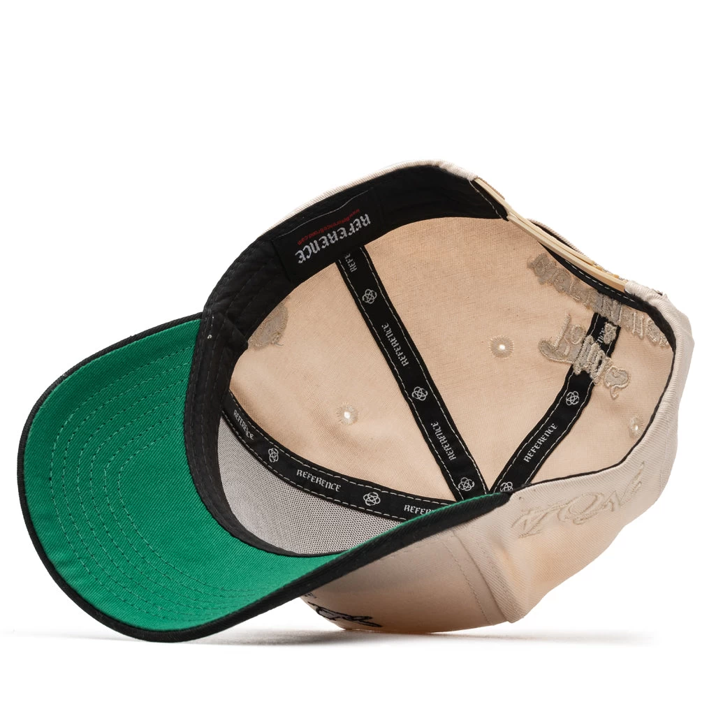 Politics X Reference Saints Pelicans Hat - Cream/Black 7 Politics X Reference Saints Pelicans Hat - Cream/Black - Image 5