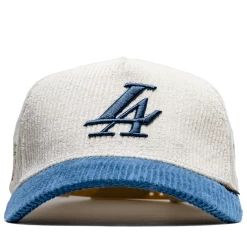 Reference Paradise LA Corduroy Hat - Cream/Blue