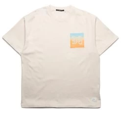 Stampd Tumbled Gradient Tee - Cement