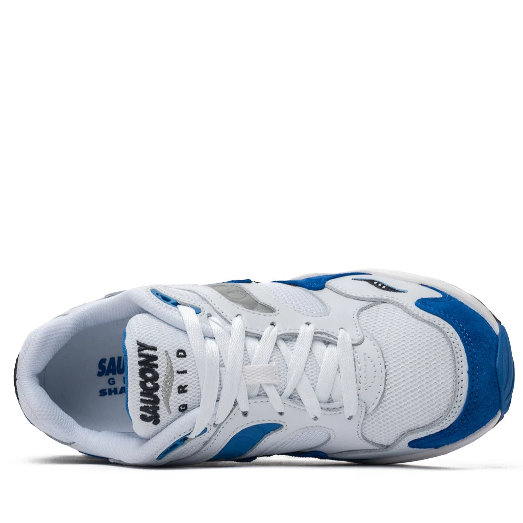 Saucony Grid Shadow 2 - White/Blue 7 Saucony Grid Shadow 2 - White/Blue - Image 5