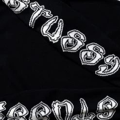 Stussy Sleeve Logo Sweater - Black 7 Stussy Sleeve Logo Sweater - Black -Fashion clothing Sneaker Politics StussySleeveLogoSweaterBlack 131 110804 WB 3