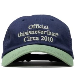 Thisisneverthat Times Cap - Blue/Green