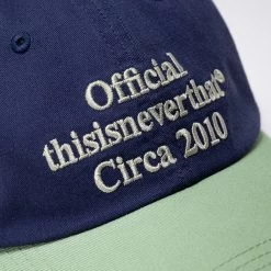 Thisisneverthat Times Cap - Blue/Green -Fashion clothing Sneaker Politics TNTTimesCapBlue Green 131 113579 TN230WHWBC03 WB 4