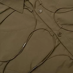 TOMBOGO Shock Cord Shirt - Olive -Fashion clothing Sneaker Politics TOMBOGO SPRING23 131 112549 2