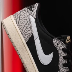 Air Jordan 1 Low OG 'Black Cement' - Black/Muslin 21 Air Jordan 1 Low OG 'Black Cement' - Black/Muslin -Fashion clothing Sneaker Politics jordan 1LowOGCement IGPost 5