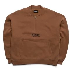 Pleasures Karat Quarter Zip Fleece - Brown