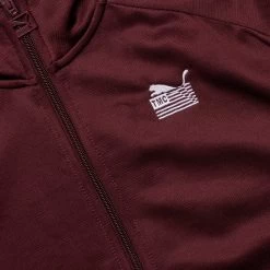 Puma X TMC Hussle T7 Jacket - Burgundy -Fashion clothing Sneaker Politics puma spring23 131 110408 53480805 1 2