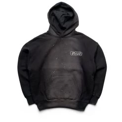 Purple Brand Oversized Fit Hoodie - Black Beauty