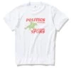 Politics X San Antonio Spurs Wrangler Tee - White