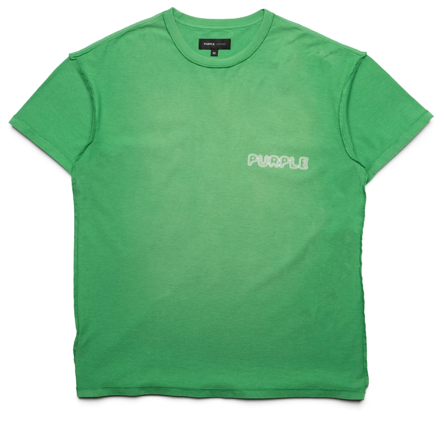 Purple Brand Inside Out Tee - Green 3 Purple Brand Inside Out Tee - Green