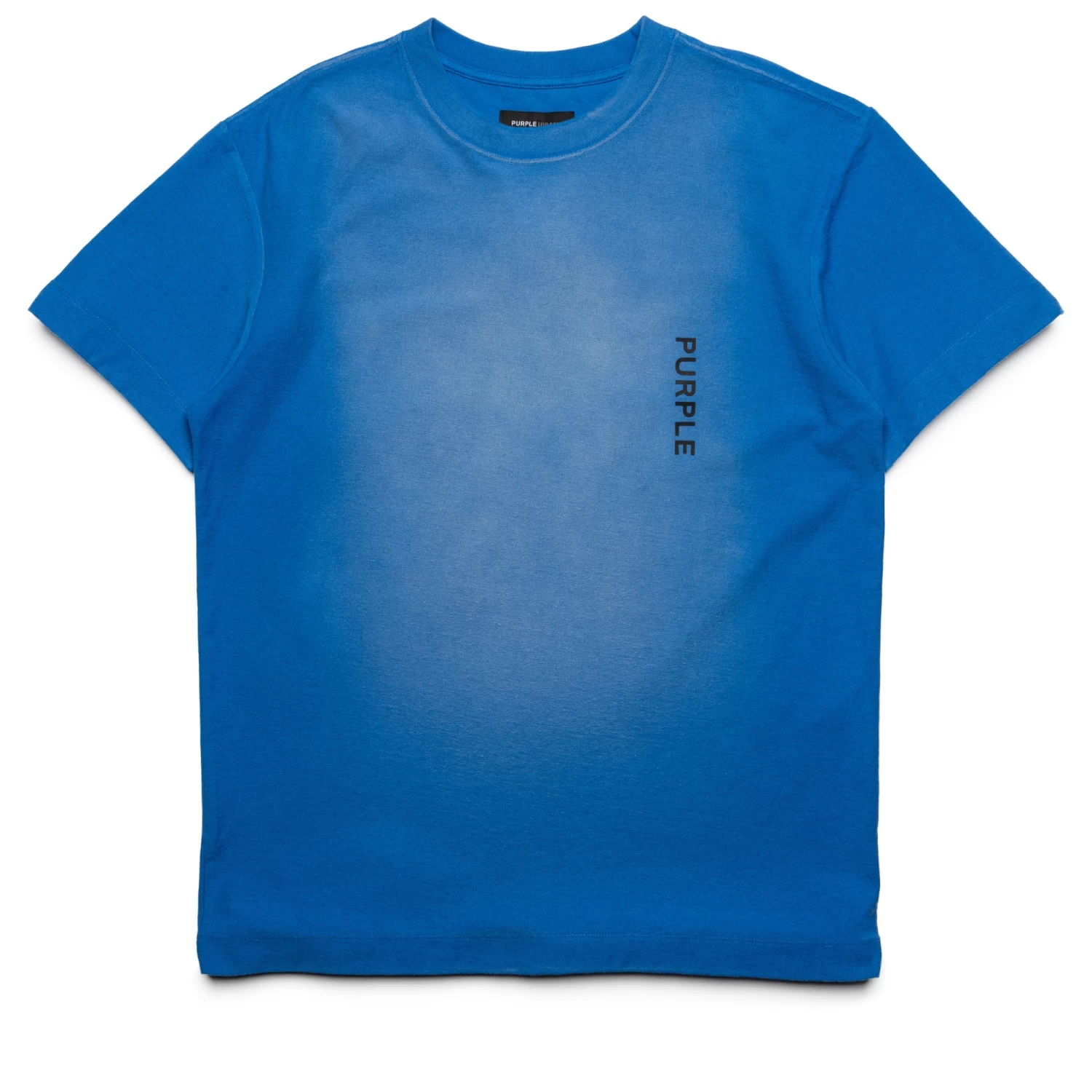Purple Brand Wordmark Tee - Blue 3 Purple Brand Wordmark Tee - Blue