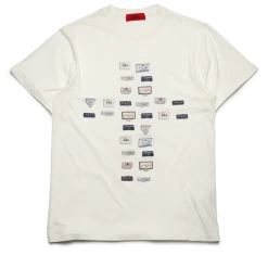 424 Printed Tee - White