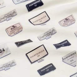 424 Printed Tee - White -Fashion clothing Sneaker Politics 424 Aug23 131 114927 WB 2