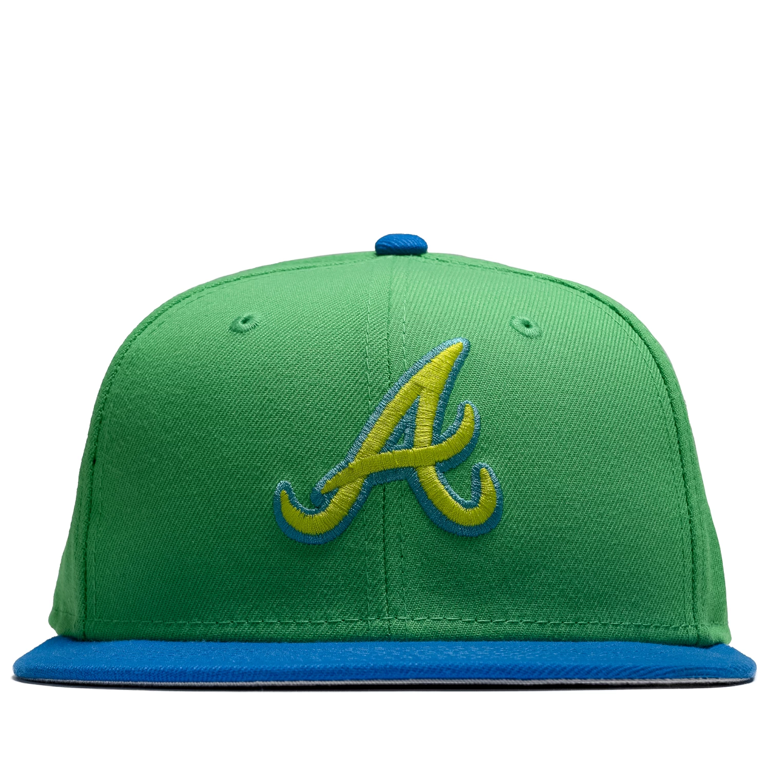 New Era X Politics Atlanta Braves 59FIFTY Fitted Hat - Island Green/Aqua 3 New Era X Politics Atlanta Braves 59FIFTY Fitted Hat - Island Green/Aqua