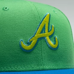 New Era X Politics Atlanta Braves 59FIFTY Fitted Hat - Island Green/Aqua 16 New Era X Politics Atlanta Braves 59FIFTY Fitted Hat - Island Green/Aqua -Fashion clothing Sneaker Politics AtlantaBravesPt.1 Green 131 111981 WB 9