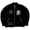 Billionaire Boys Club Helmet Varsity Jacket - Black -Fashion clothing Sneaker Politics BBC Spring23 131 111713 WB 1