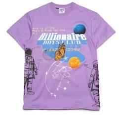 Billionaire Boys Club Billmorphous Knit Tee - English Lavender