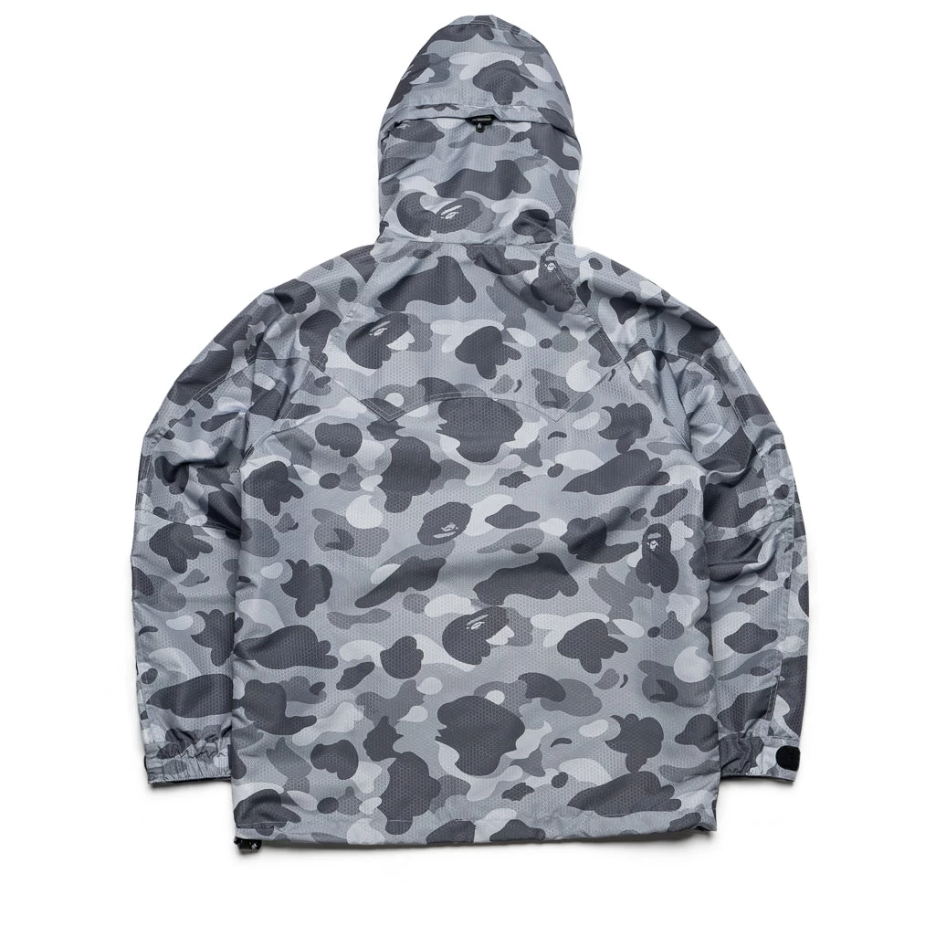 A Bathing Ape Honeycomb Camo Snowboard Jacket - Grey 4 A Bathing Ape Honeycomb Camo Snowboard Jacket - Grey - Image 2