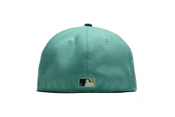 New Era X Politics Milwaukee Brewers 59FIFTY Fitted Hat - Mint/Green -Fashion clothing Sneaker Politics BreweryPack Brewers 131 112455 WB 2