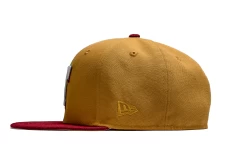 New Era X Politics Texas Rangers 59FIFTY Fitted Hat - Tan/Red -Fashion clothing Sneaker Politics BreweryPack Rangers 131 112454 WB 5